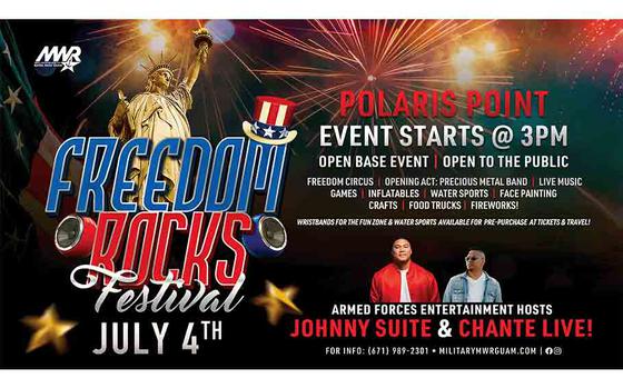 Freedom Rocks Festival flyer