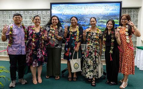 Photo Of UOG’s Office of Graduate Studies announced the nominees and winners of this year’s Graduate Awards.