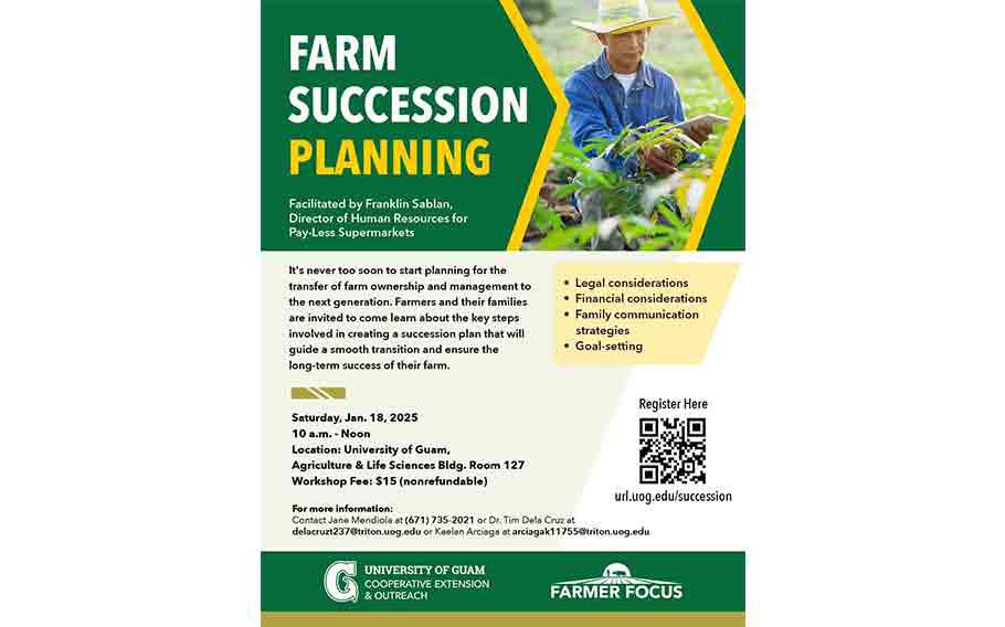 Farm succession planning flyer