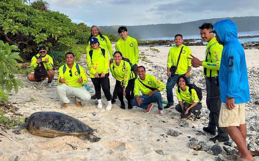 The Guam Green Growth Conservation Corps is a six month workforce development program supported by Kupu in Hawai’i.