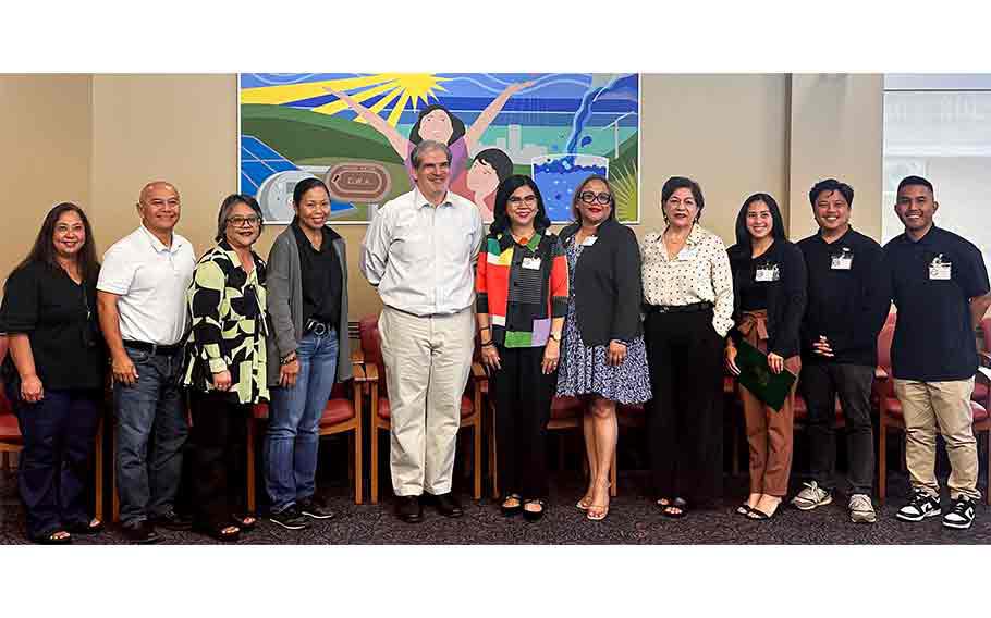 Representatives from the University of Guam and Guam Waterworks Authority signed a memorandum of understanding to provide UOG students with expanded internship and job opportunities at GWA.