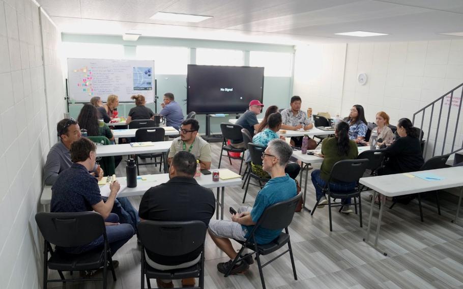 The first-ever joint SWAP workshop between Guam and the CNMI was facilitated by the UOG CIS & Sea Grant Natural Resources team’s Island Conservation Lab and the Guam Department of Agriculture and was held at the Sinajana Mayor’s Office.  More workshops are planned for the future and the community is encouraged to participate.