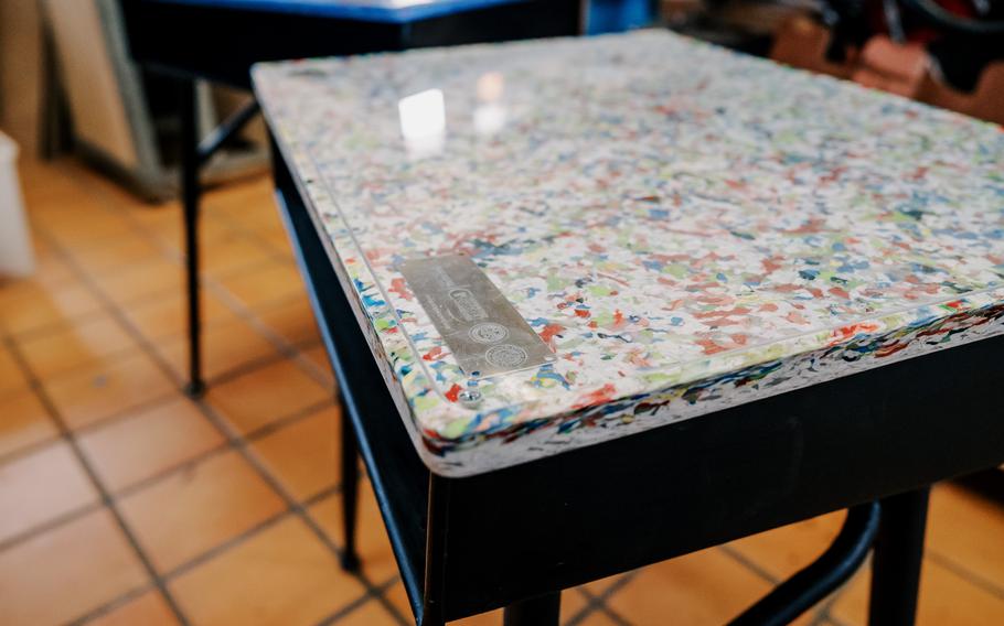 Above is one of two refurbished desk prototypes created at the G3 Makerspace & Innovation Hub.