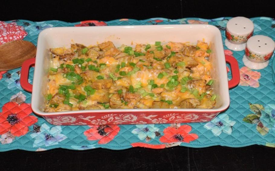 Cheesy Chicken & Potato Casserole