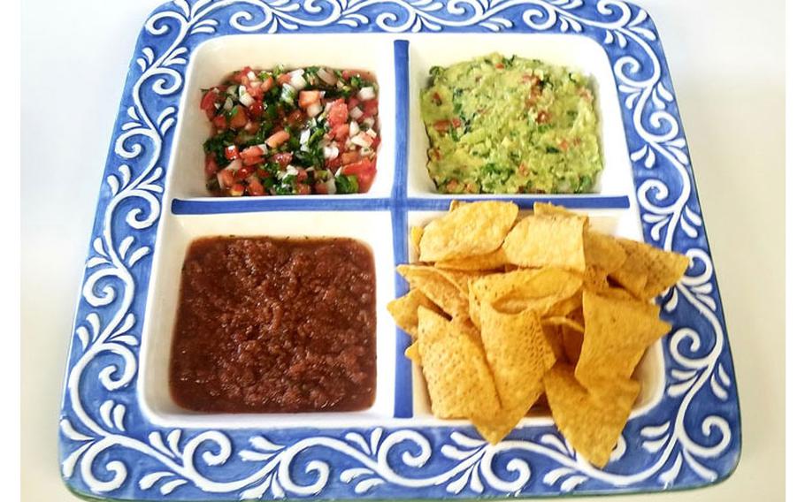 Salsa, pico de gallo & guacamole