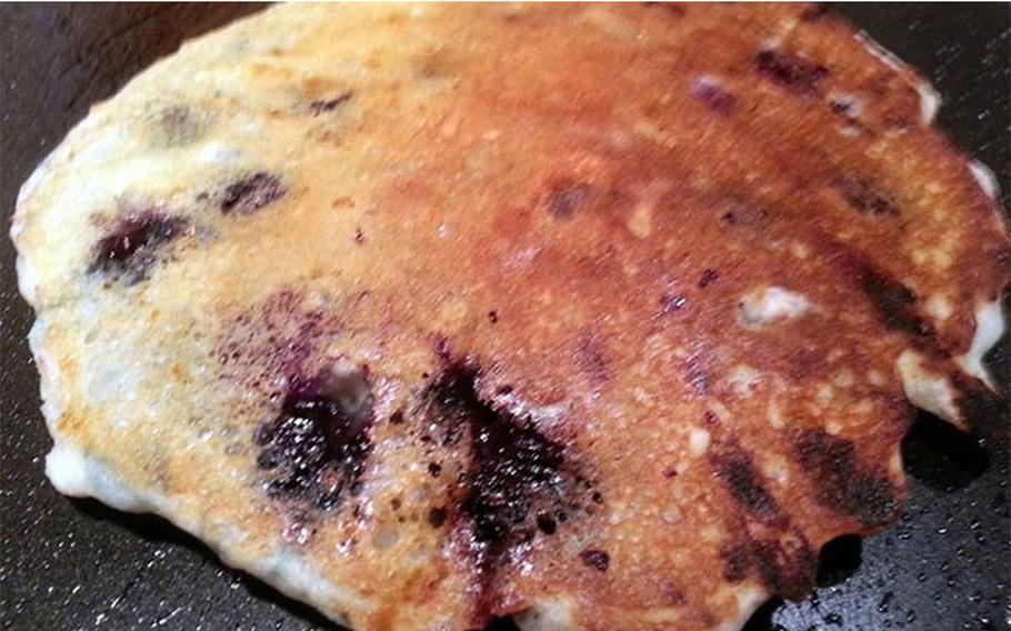 blueberry cheese pancakes