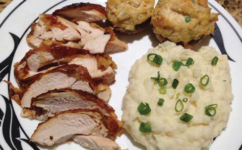 Photo Of Taste of Guam: Garlic mashed potatoes and sesame garlic green beans