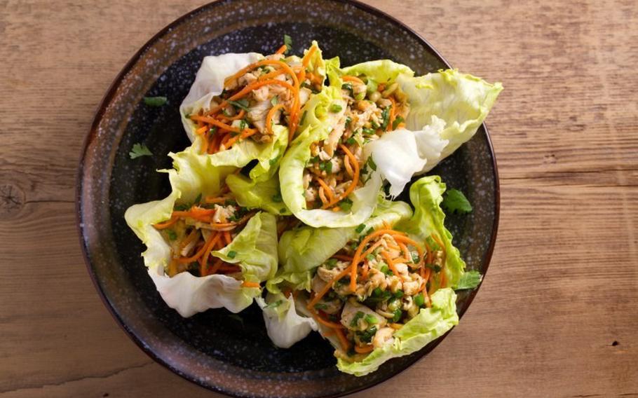 Asian lettuce wraps