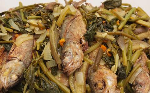 Photo Of Chamorro Kitchen: Spice up dinner with Eskabeche fish dish