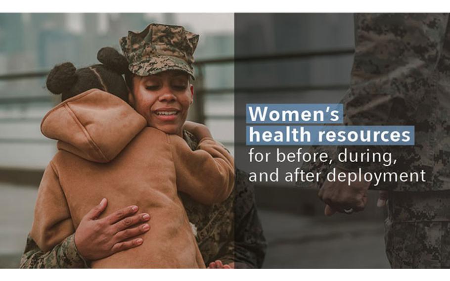 Deployment Readiness Education for Servicewomen, one-stop resource for some of the most common questions and concerns that servicewomen have around deployment. (Photo: Connected Health)