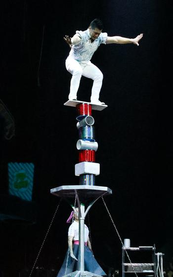 Rolla Bolla- “Jose’s gravity defying Rolla Bolla balance act is a crowd favorite!”