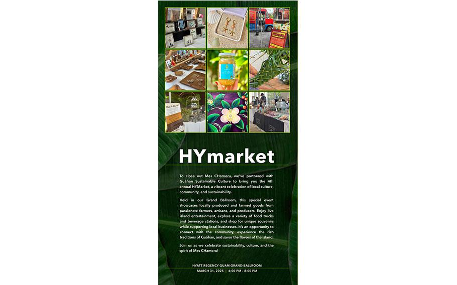 flyer promoting HY market.