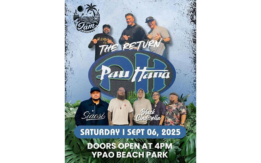 flyer promoting the concert.