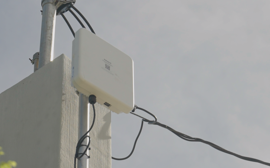 Air fiber service.