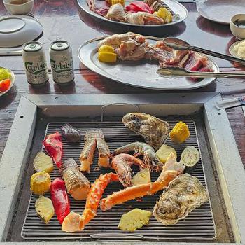 Sails BBQ food