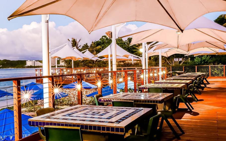 tables of Pacific Islands Club Guam