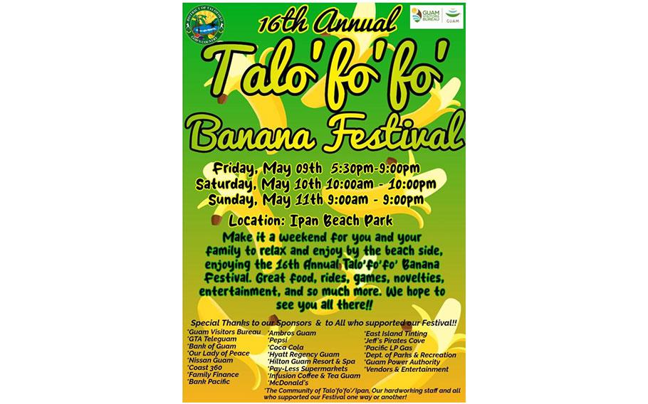flyer promoting the festival.