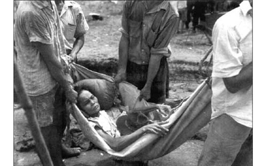 With U.S. forces poised to recapture Guam, Japanese acted to prevent any efforts by Chamorros to aid the coming invasion. On July 10, 1944, people were ordered to march to camps far from probable battle lines. Many people weakened from malnutrition, injury or illness, were only able to reach the camps with the help of others.