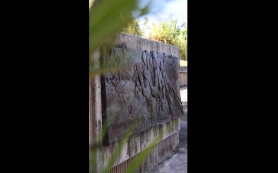 one of the monuments at Pacific National Historical Park.