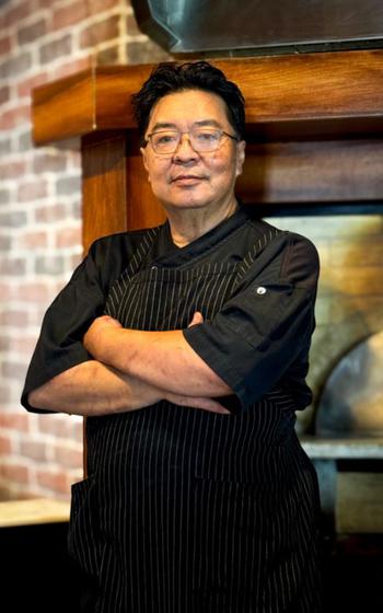 SousChef Eddie Chien poses for a photo.