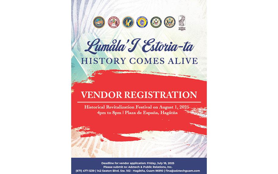 flyer promoting the event.