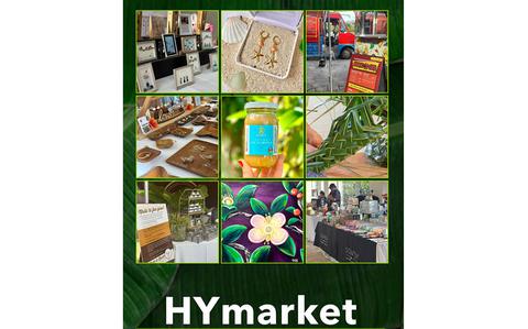 Photo Of flyer promoting HY market.