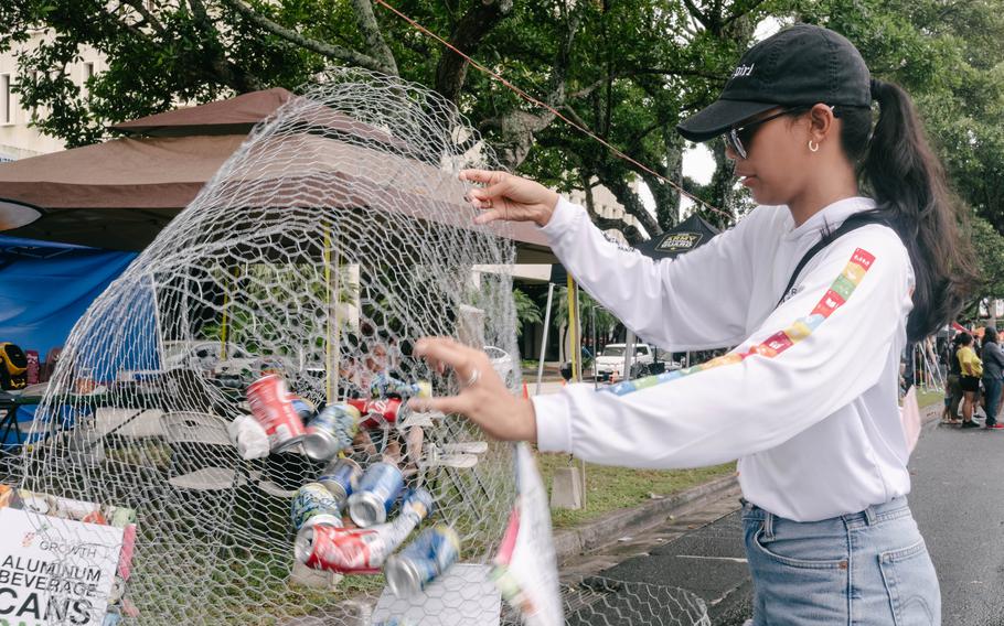 The University of Guam’s Guam Green Growth Conservation Corps will be giving out free can cages to all registered parade goers on Liberation Day.