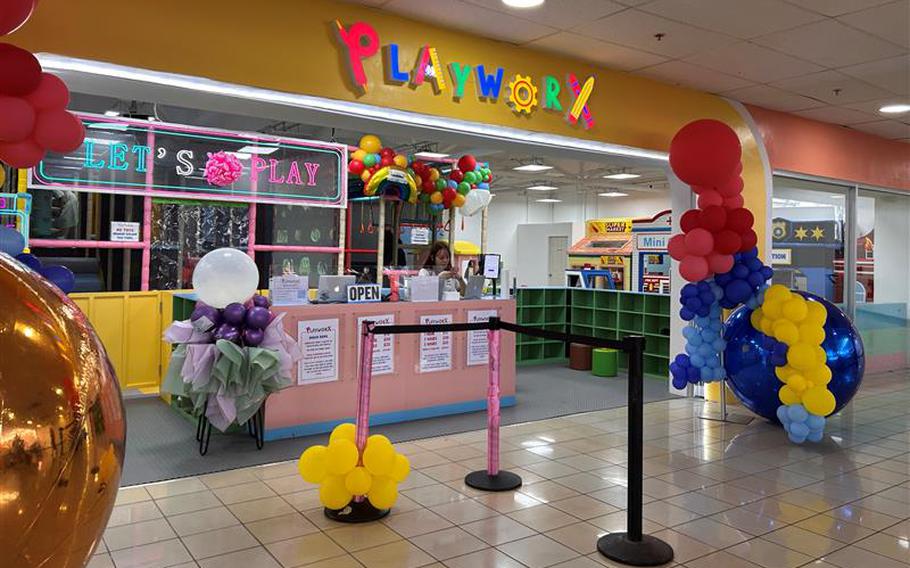 The reception at PlayworX.