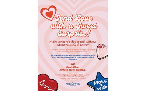 Photo Of flyer promoting Make-A-Wish Guam