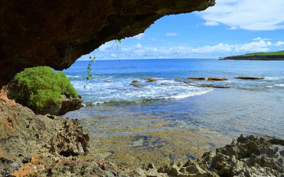 cliff and ocean