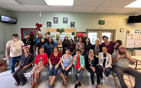 Photo Of participants of the workshop pose.