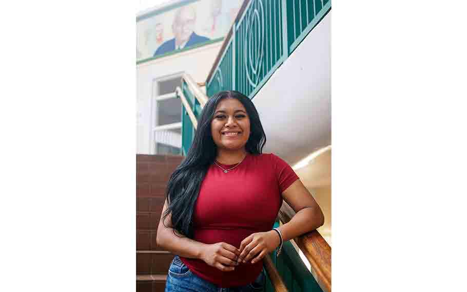 Tyra Delos Reyes, a senior business major at the University of Guam, participated in the Keith Sherin Global Leaders Study Abroad Program in The Hague, Netherlands.