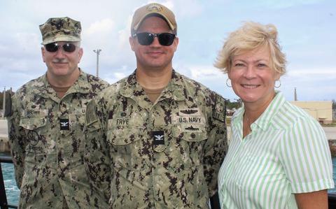 Photo Of Photographed from left-to-right: Brown, Frye, and Knappenberger