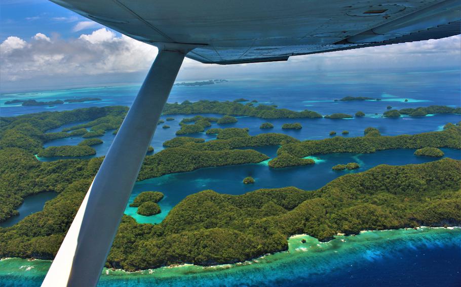 Palau aerial