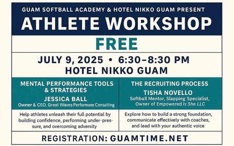 Photo Of Athlete Workshop flyer
