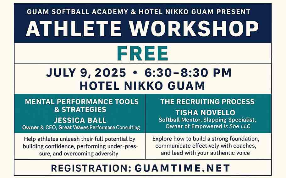 Athlete Workshop flyer