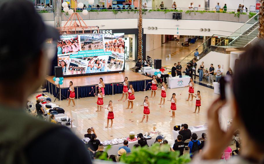 Attendees enjoy a stellar cultural showcase by Natibu Dance Academy during Micronesia Mall’s 37th Anniversary.