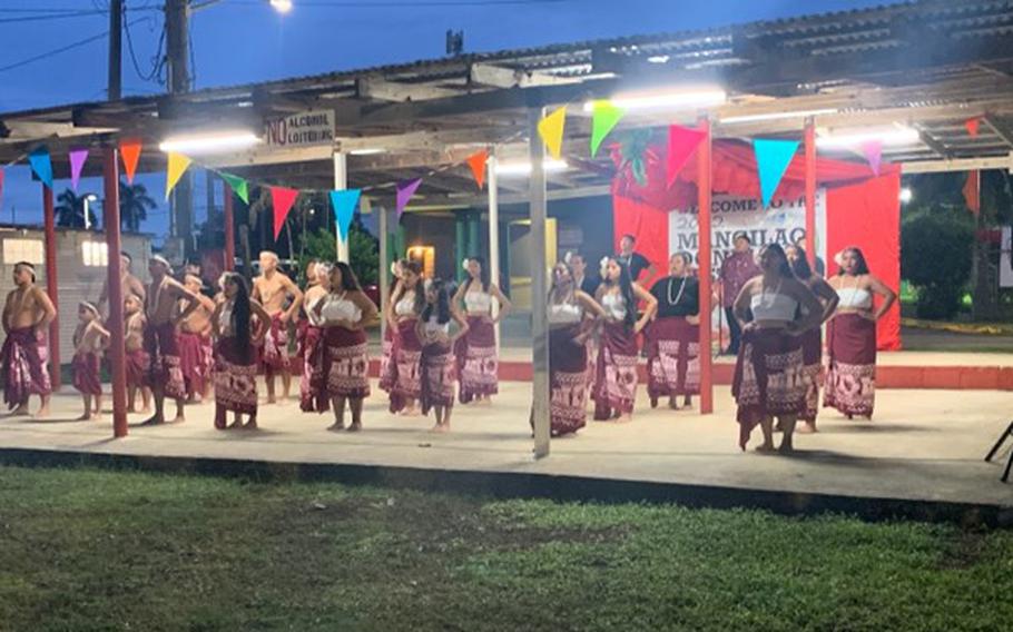 dance performance at Mangilao Donne Festival