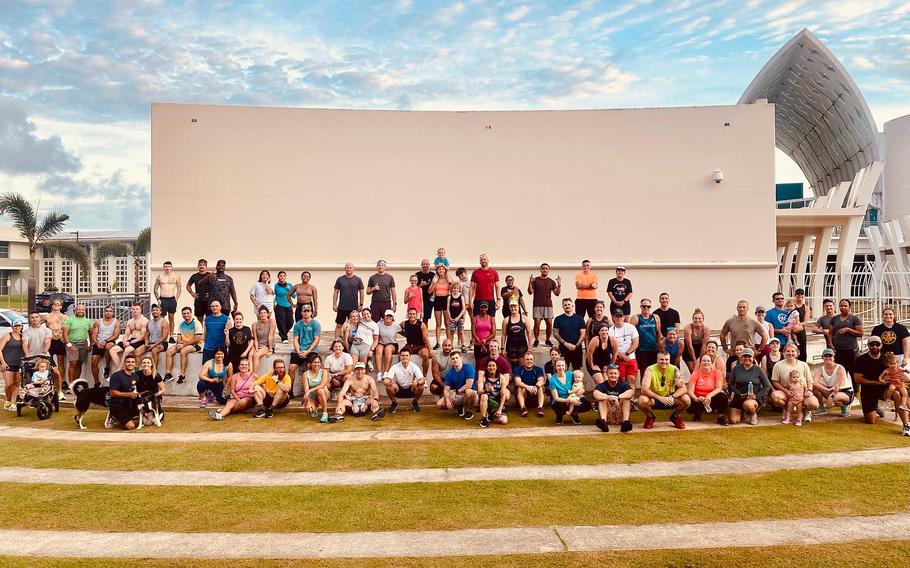 group photo of an event