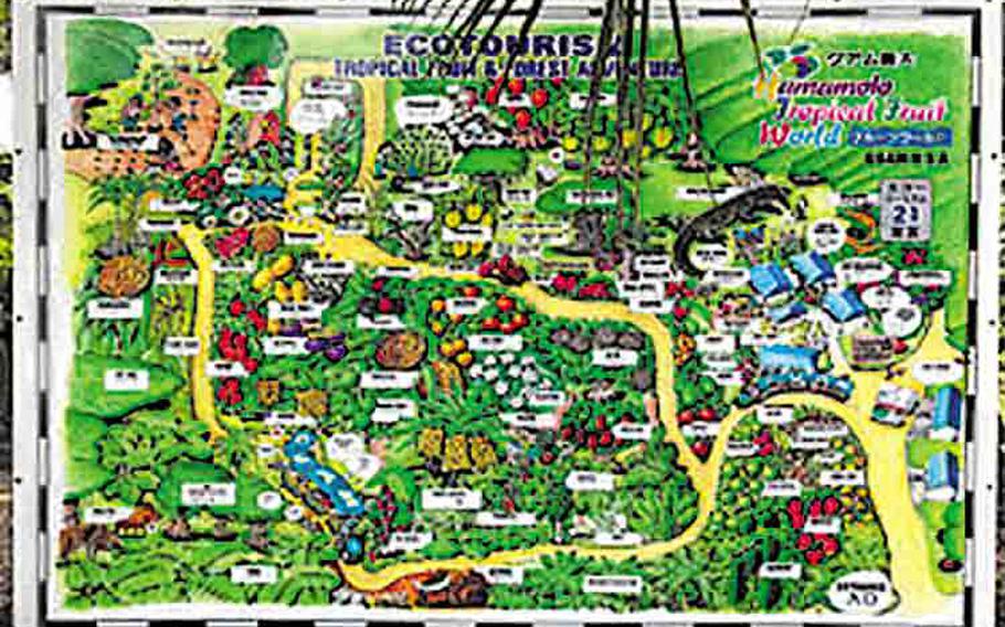 Botanical Garden map