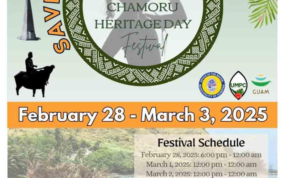 Guam History & Chamorro Heritage Day flyer